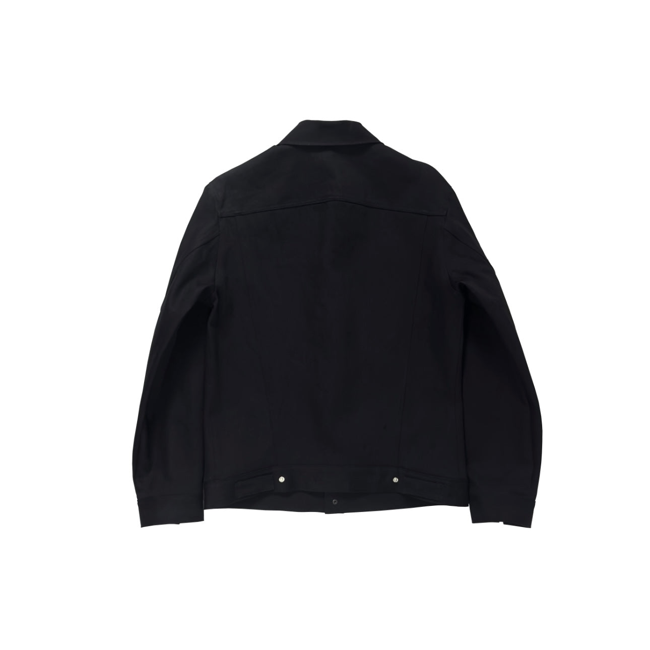 Black denim jacket